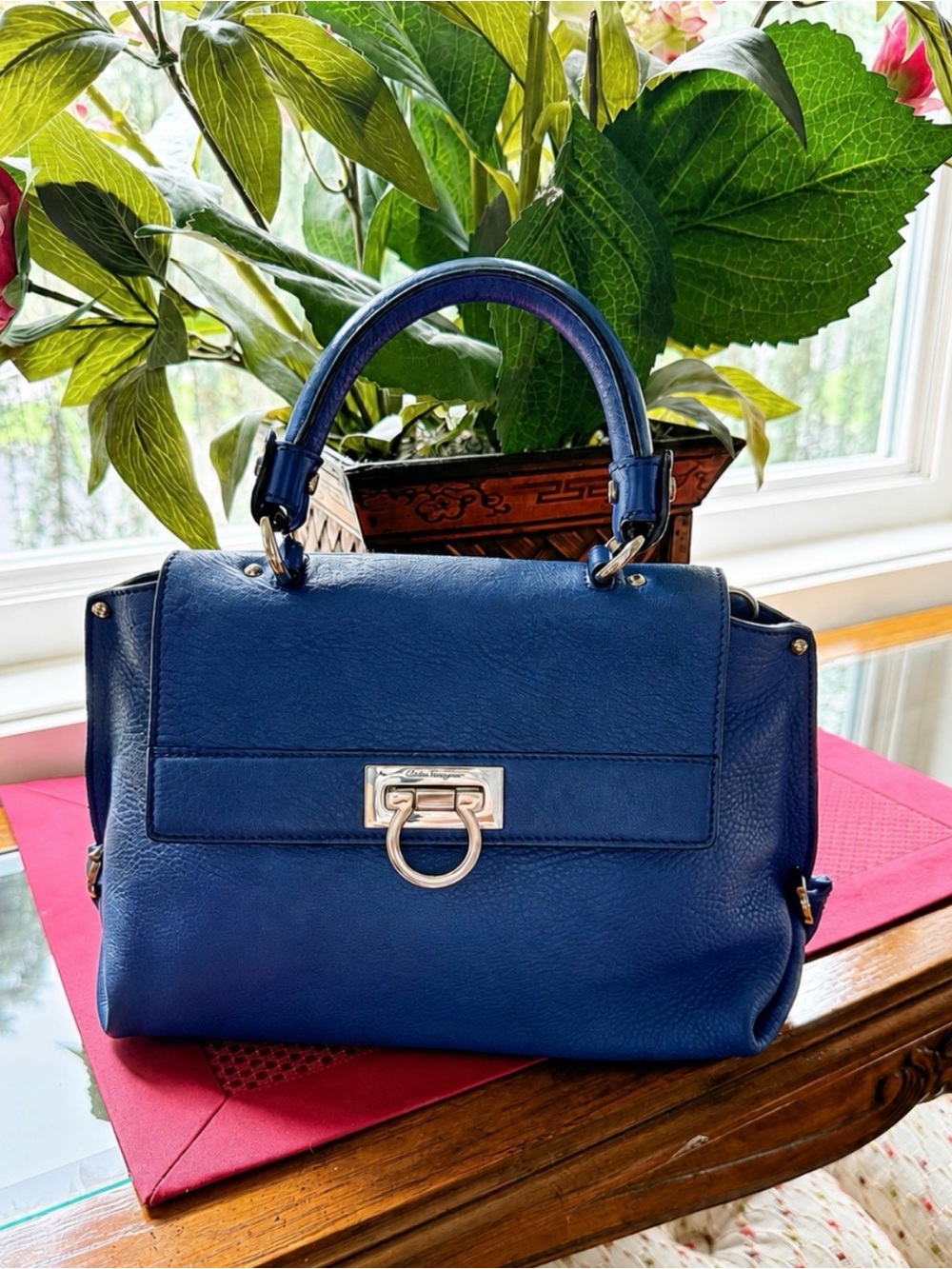 Salvatore Ferragamo small Sofia satchel